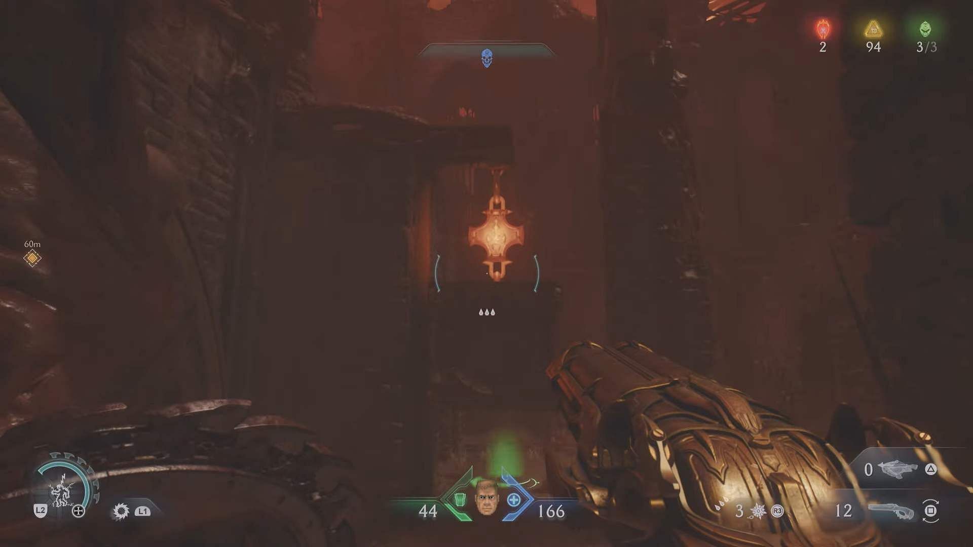 Shoot this Superheated Metal, which will bring down the box in the Reckoning mission (Image via Sportskeeda Gaming/Bethesda Softworks)